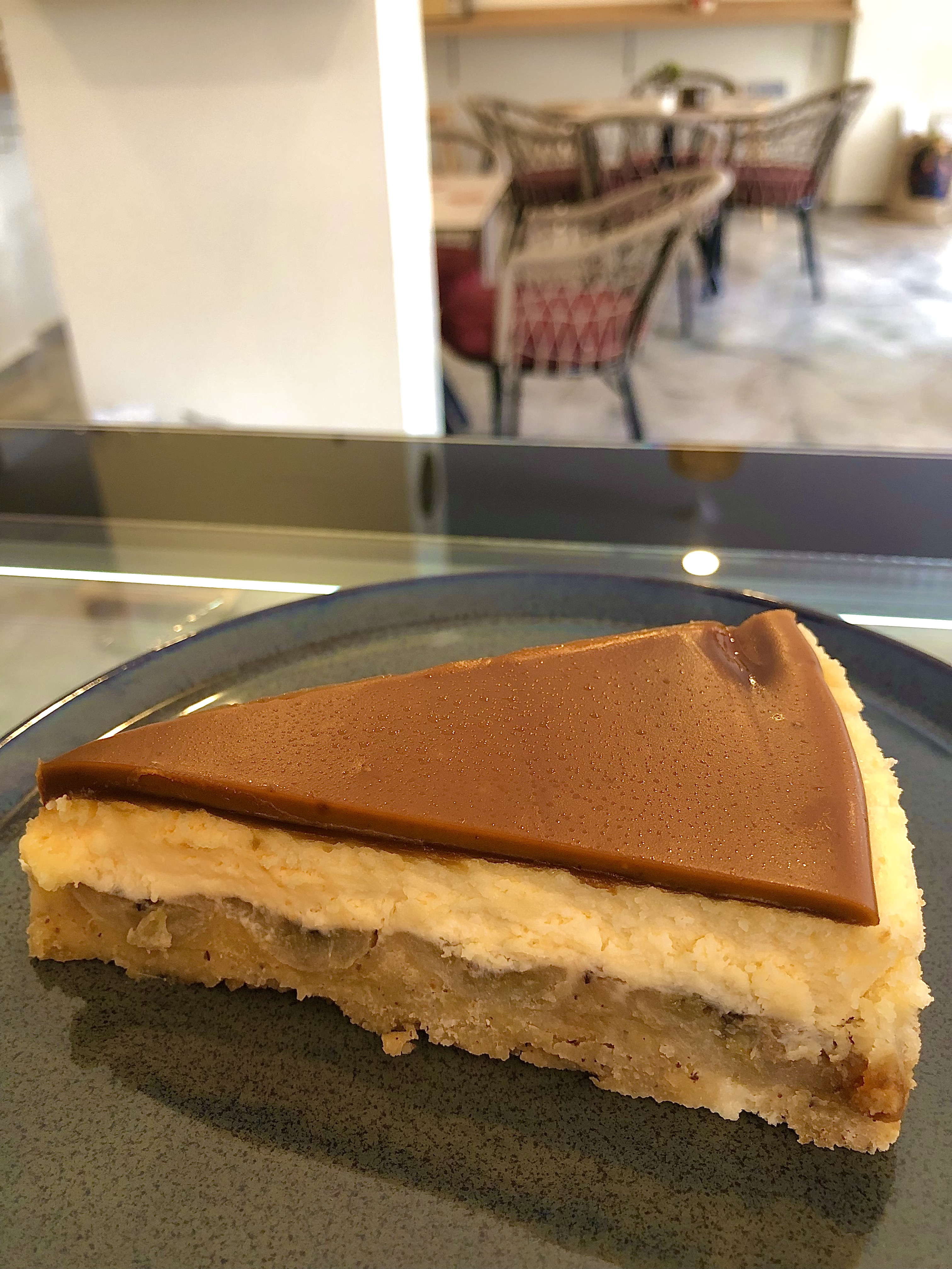 Karamelli Muzlu Cheesecake