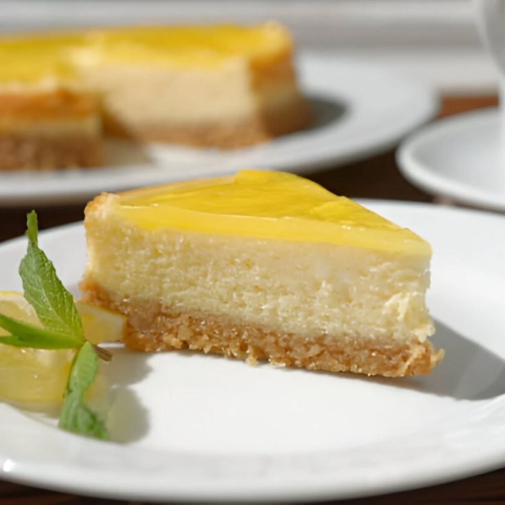 Limonlu Cheescake