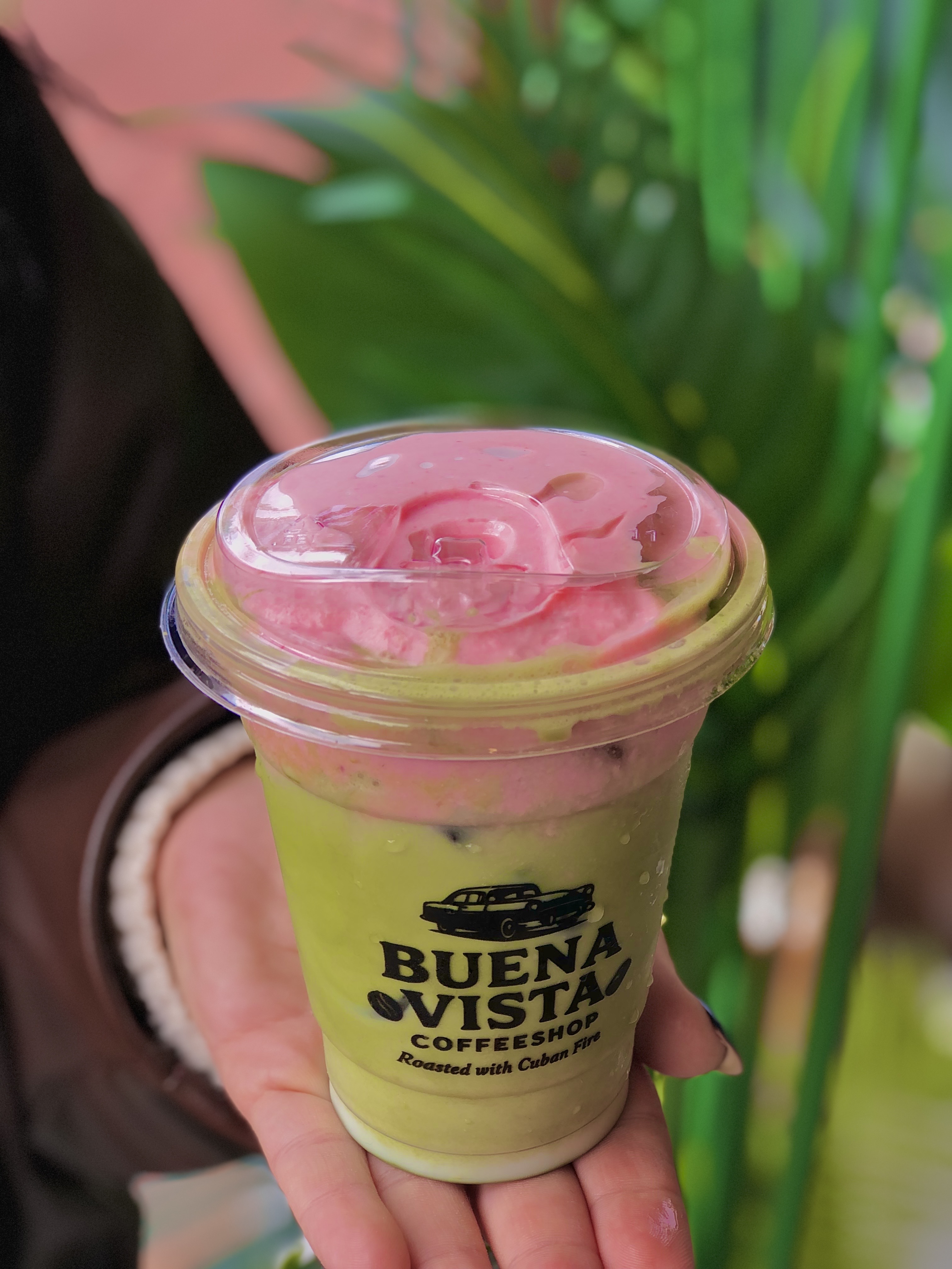 Iced Strawberry Matcha 